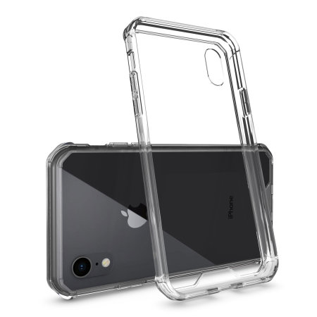 Olixar ExoShield iPhone XR Tough Snap-on Case - Crystal Clear