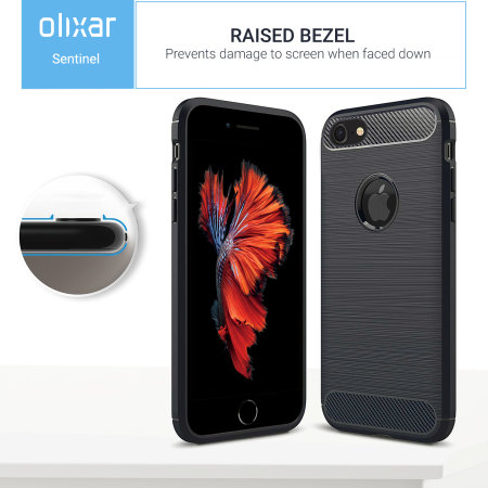 iphone 6s / 6 olixar sentinel case and glass screen protector