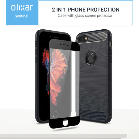 Olixar Sentinel iPhone 6S / 6 Case en Glazen Displaybescherming