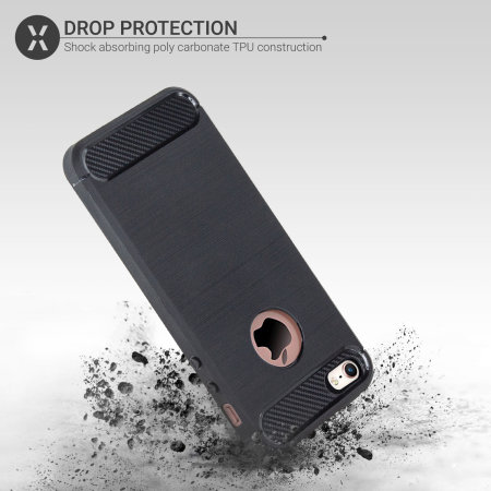 olixar sentinel iphone se case and glass screen protector