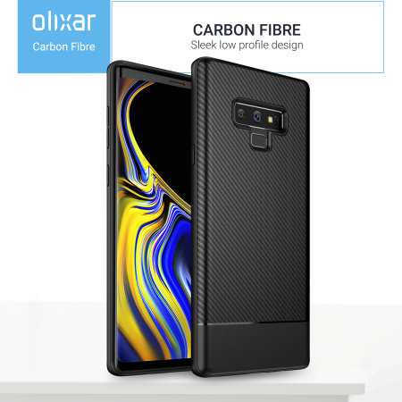 Olixar Carbon Fibre Samsung Galaxy Note 9 Case - Black