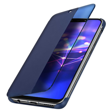 Custodia Per Huawei Mate 20 Lite, Cover Slim Trasparente In TPU Con Stampa Farfalla Blu, Antiurto E Antigraffio