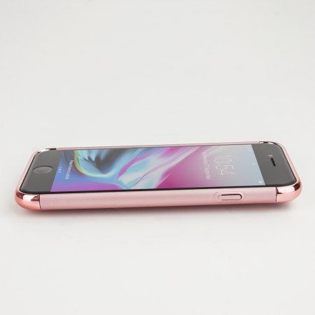 olixar xring iphone 6s / 6 finger loop case - rose gold