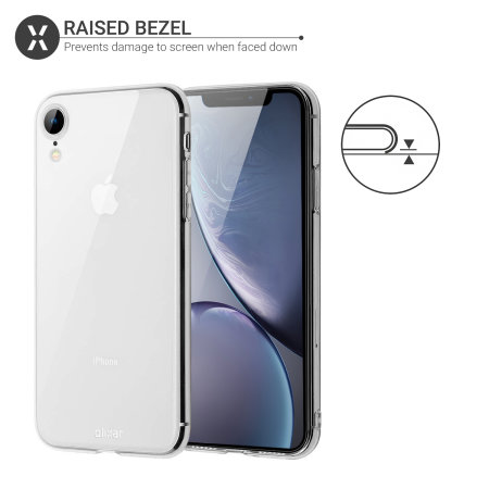 Protector de pantalla iPhone XR Olixar - 2 en 1