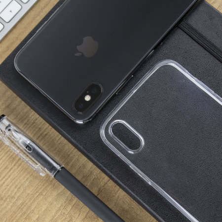 Olixar Ultra-Thin iPhone XS Max Gelskal - 100% Klar