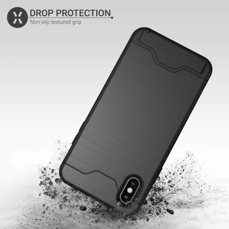 Olixar X-Ranger iPhone XS Max Survival Case - Taktisches Schwarz