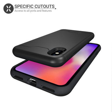 Olixar X-Ranger iPhone XS Max Case - Zwart