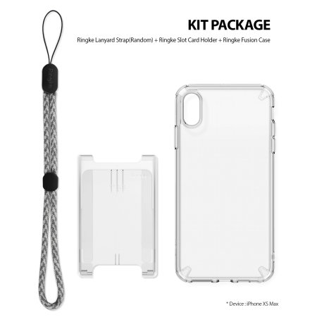 Ringke Fusion 3 In 1 Iphone Xs Max Kit Case Clear