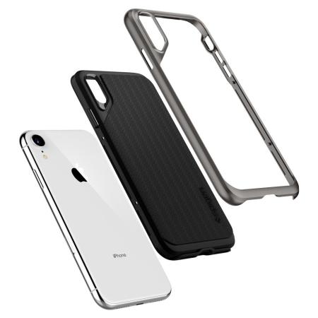 Spigen Neo Hybrid iPhone XR Deksel - Gunmetal
