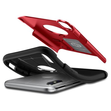 Spigen Slim Armor iPhone XR Tough Case - Red