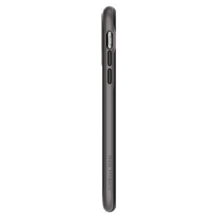 Spigen Neo Hybrid iPhone XS Hülle - Gunmetal