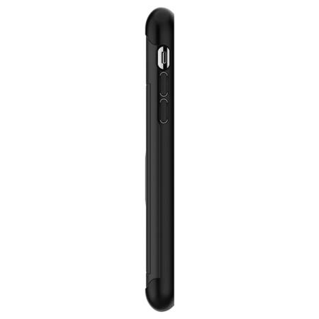 Coque iPhone XS Spigen Slim Armor CS – Noire