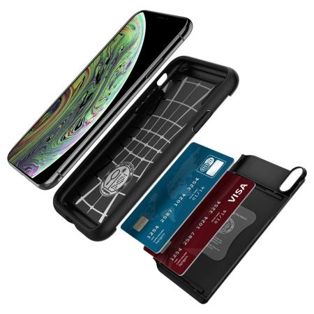 Spigen Slim Armor CS iPhone XS Case - Black
