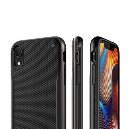 VRS Design High Pro Shield iPhone XR Case - Metal Black