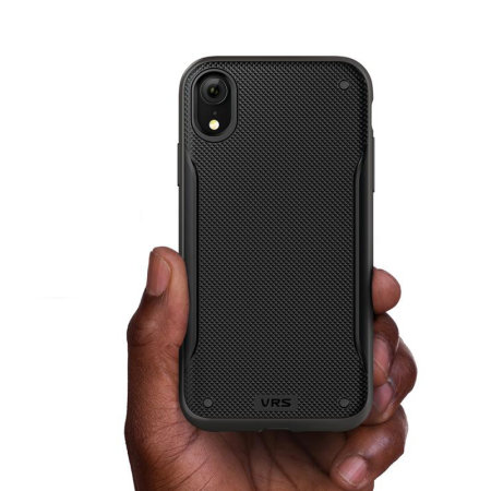 VRS Design High Pro Shield iPhone XR Case - Metal Black