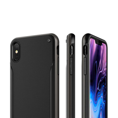 VRS Design High Pro Shield iPhone XS Max Case - Zwart