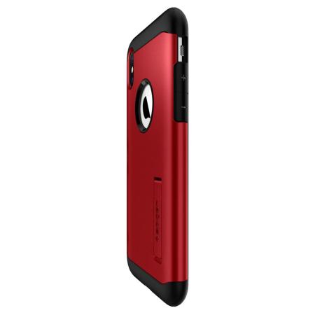 Spigen Slim Armor iPhone XS Max Tough Case - Red