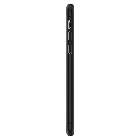 Spigen Thin Fit iPhone XS Max Case and Glass Screen Protector - Black