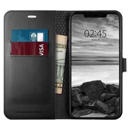 Housse iPhone XS Max Spigen Wallet S Portefeuille – Noire