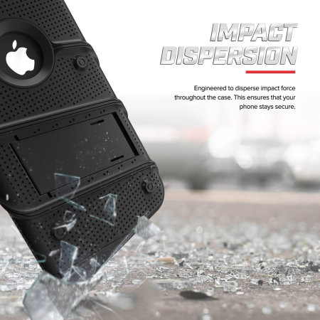 Zizo Bolt iPhone XR Tough Case & Screen Protector - Zwart