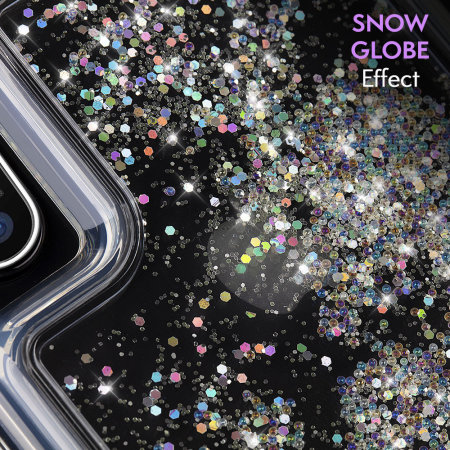 Case-Mate iPhone XS Waterfall Glitter Case - Iridescent Diamond