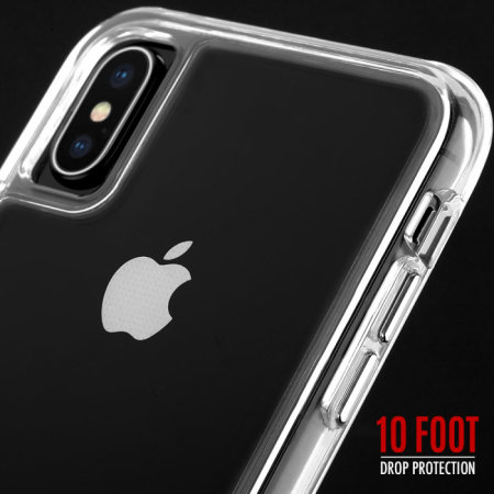 Case-Mate iPhone XS / X Tough Hülle - Klar