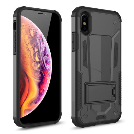 Zizo ZV Hybrid Transformer Series iPhone XS Max Case - Black