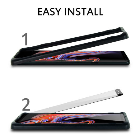 Olixar Galaxy Note 9 EasyFit Case Compatible Glass Screen Protector