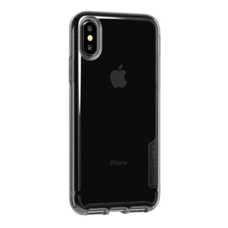 Coque iPhone XS Tech21 Pure Tint – Carbone