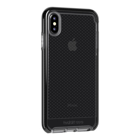 Tech21 Evo Check iPhone XS Max Case - Smokey / Black