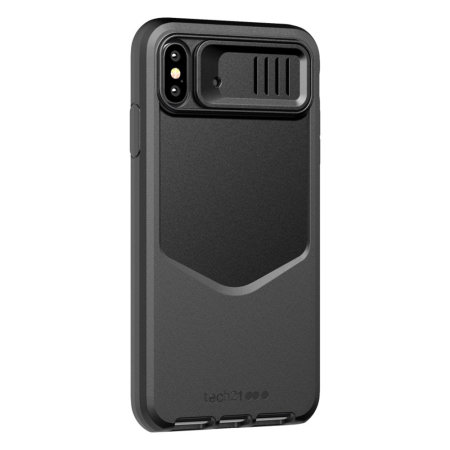 Tech21 Evo Max iPhone XS Max Tough Case With Camera Cover - Black