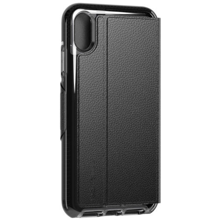 Tech21 Evo iPhone XR Flex Shock Wallet Case - Black