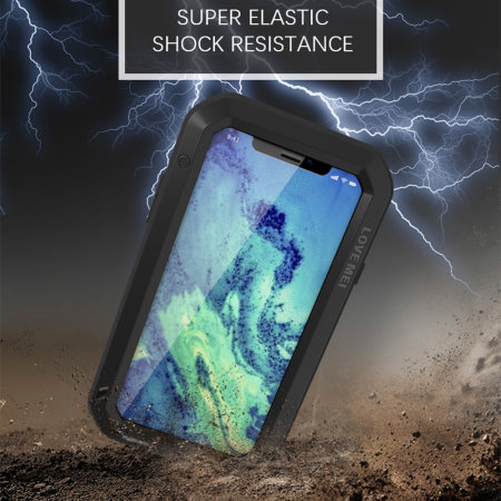 Love Mei Powerful iPhone XS Max Protective Case - Black