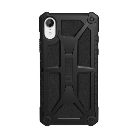 uag monarch premium iphone xr protective case - black