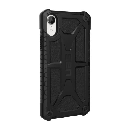 uag monarch premium iphone xr protective case - black