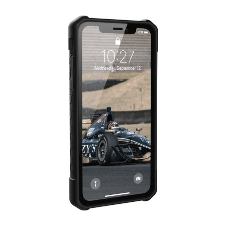 uag monarch premium iphone xr protective case - black