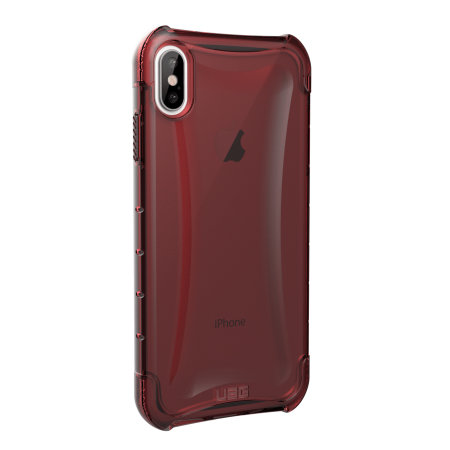 UAG Plyo iPhone XS Max starke schützende Hülle - Crimson