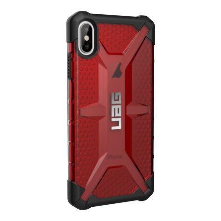 UAG Plasma iPhone XS Max Protective Deksel - Rød
