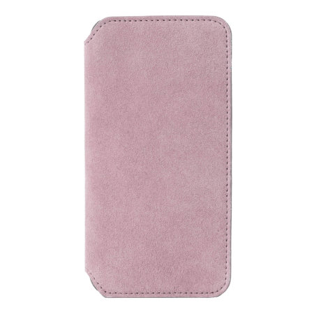 Krusell Broby iPhone XS 4 Card Slim Folio Wallet Case - Pink