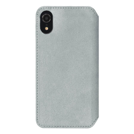 Krusell Broby iPhone XR 4 Card Slim Folio Wallet Case - Grey