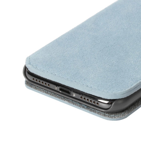 Krusell Broby 4 Card iPhone XR Slanke Portemonnee Case - Blauw