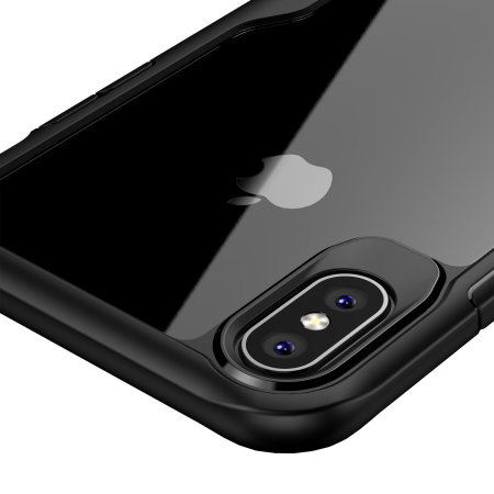 Olixar NovaShield iPhone XS Bumperfodral - Svart