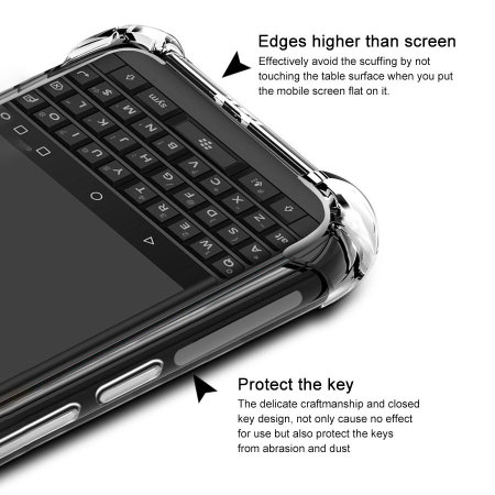 Imak BlackBerry Key2 Gel Case - Clear