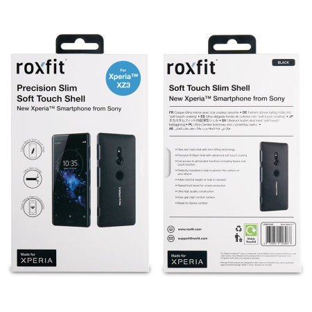 Roxfit Sony Xperia XZ3 Slim Hard Shell - Black