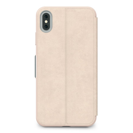 Moshi SenseCover iPhone XS Max Smart Case - Savanna Beige