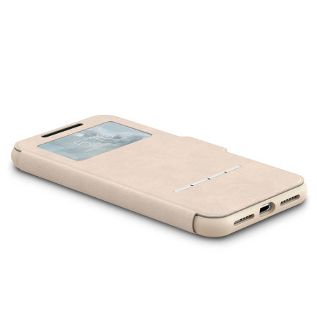 Moshi SenseCover iPhone XS Max Smart Case - Savanna Beige