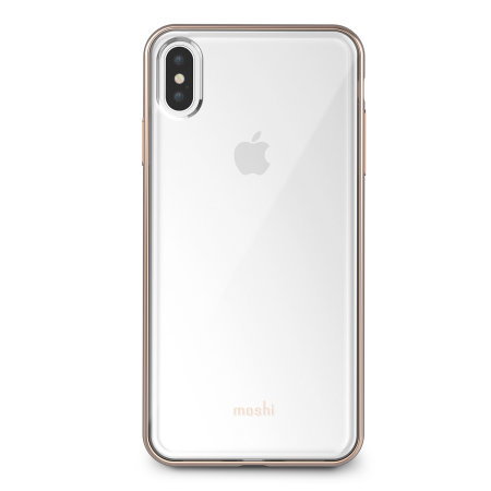 moshi vitros iphone xs max slim case - champagne gold