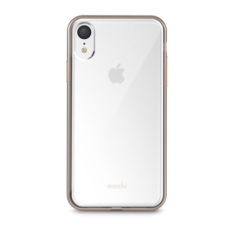 Moshi Vitros iPhone XR Slim Case - Champagne Gold / Clear