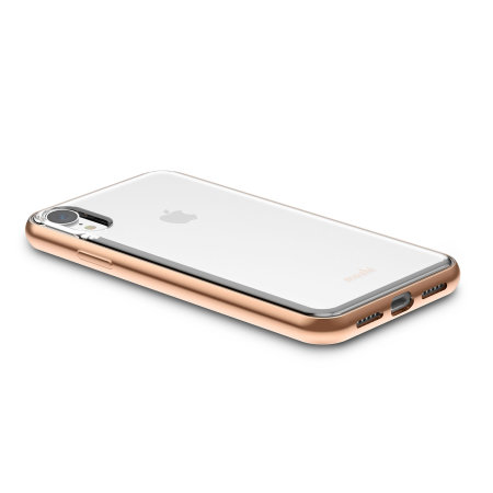 Moshi Vitros iPhone XR Slim Case - Champagner Gold / Klarglas