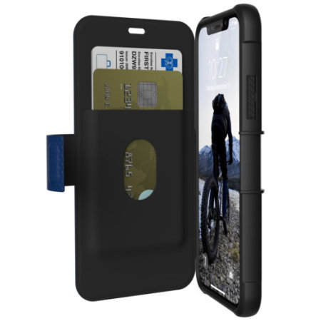 UAG Metropolis Rugged iPhone XS Wallet Case - Cobalt